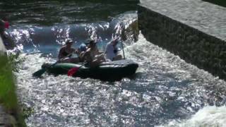 Vltava 2010 - rafting na jezech